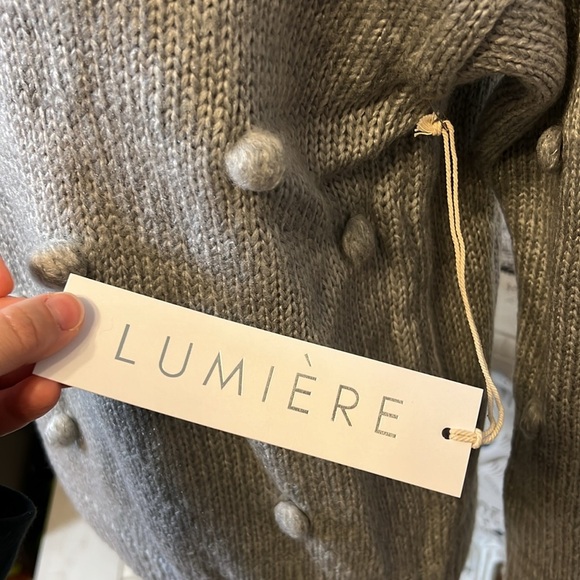 NWT | Lumière | Pom Pom Knit Sweater - Picture 3 of 6